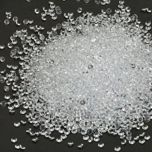 3mm 10000pc Diamond Crystal Wedding Anniversary Party Table Scatters Confetti Birthday Festival Rhinestone Acrylic Glasses Beads