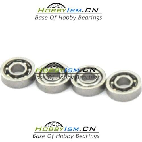 4PCS 7X11X2.5 Bearings ABEC-7 Stainless Steel SMR117 OPEN