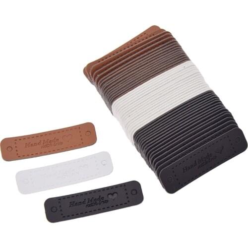 DIY Garment Quiting Accessories For Leather Labels Decor Handmade Craft Bags Shoes Tags Supplies Materials