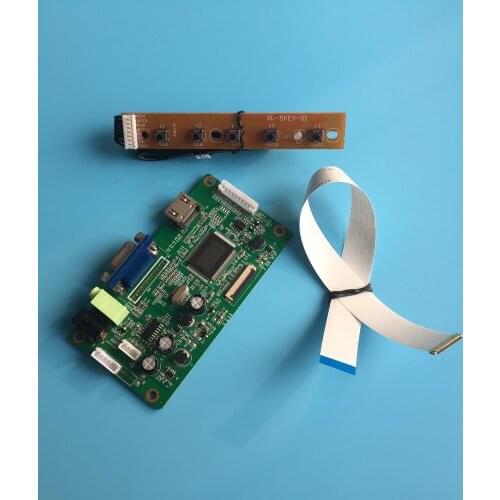 For B156HAN02.1 1920X1080 EDP LED LCD DRIVER SCREEN display KIT VGA 30Pin HDMI DIY monitor Controller board 15.6"