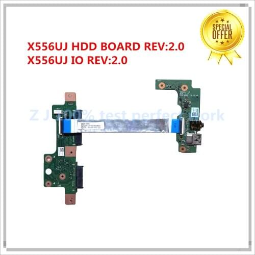 For Asus X556U X556UJ X556UJQ X556UB X556UA X555UV FL5900 LF5800 Laptop Audio USB 2.0 IO Interface JACK Board