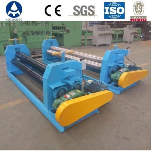 W11-6*2500mm Carbon Steel 3 Roller Electric Rolling Bending Machine