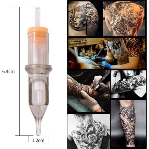 10Pcs Tattoo Needle Permanent Makeup Cartridge Needle Tattoo Machine Kit Eyebrow Needle Dr.Pen 3RS/5RS/7RS/9RS/11RS/13RS/15RS