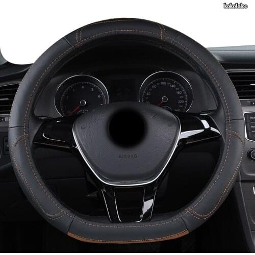 Kokololee Leather Car Steering Wheel Cover For Daihatsu Terios Sirion Mira Cuore YRV Ayla Sigra Xenia Luxio