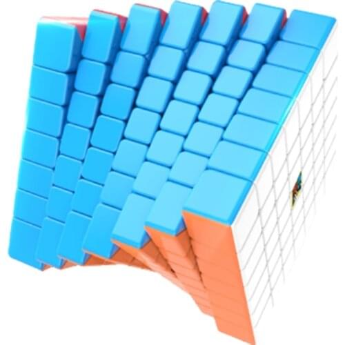 Moyu 7x7 CUBE Classroom meilong 7x7x7 stickless Magic Cube 7Layers Cube Seven Layer Cube Puzzle Toys For Children Kids gift game