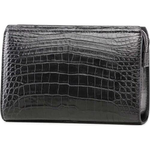 Xingmengda crocodile belly Hand bag business handbags large capacity Men clutch bags Combination lock Hand caught