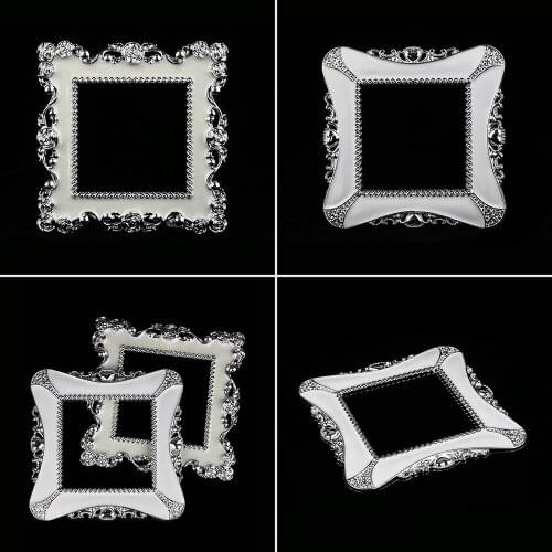 New Fashion Creative Resin Single Light Switch Surround Socket Finger Plate Panel Cover Home Decoration Wall Sticker Hot Sell