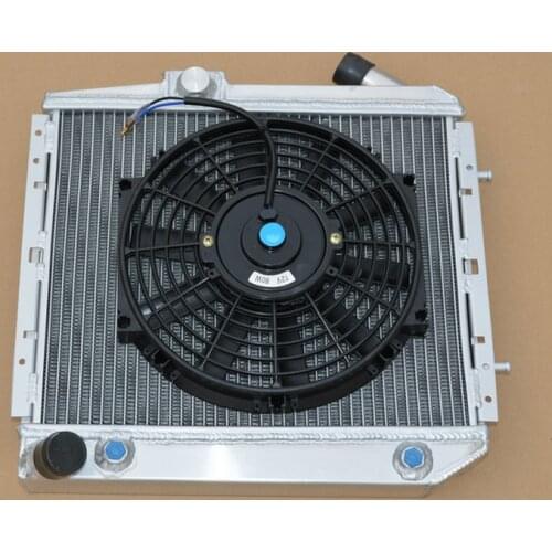 New Performance Aluminum Radiator & Fan 1985-1991 For Renault Super 5 GT R5 R9/11 1.4 Turbo AT 50mm 1986 1987 1988 1989 1990