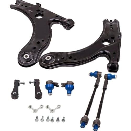 1J0422803B Front Suspension Control Arms + Drop Links (Lower) FOR Seat Leon For Skoda Octavia 1J0407365A, 1J0407366A