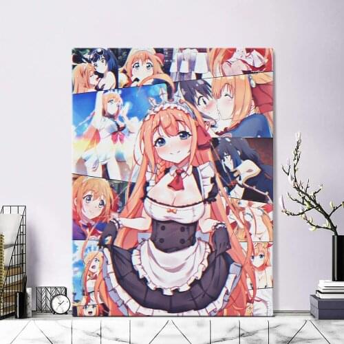 Princess Conect Re Dive Pecorine Anime Home Decor Canvas Posters Prints Decoration Art Wall Pictures Living Room Painting
