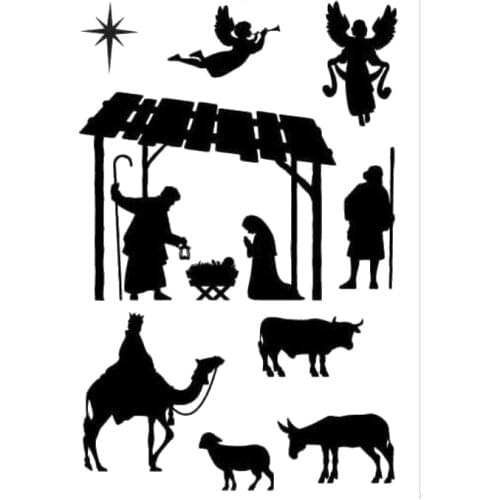 Angel Transparent Clear Silicone Stamp Seal DIY Scrapbooking photo Album Decorative A0530