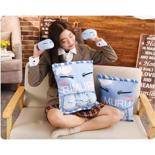 Pudding Bag Plush Tensei shitara slime datta ken Rimuru Tempest Toy Stuffed Soft Balls 6 Pieces 6 Kinds