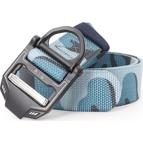 Unisex Outdoor Sports Tactical Multifunctional High Quality Canvas Belt New Luxury Male Female Jeans Army Designer Trouser Belt