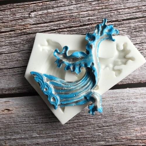 Spindrift Fondant Cake Silicone Mold Cookie Ice Cream Molds Biscuits Candy Chocolate Mould Baking Cake Decoration Tools Kitchen