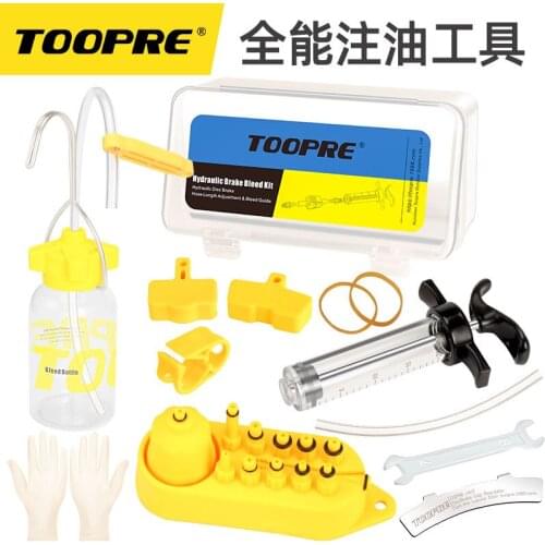 Universal Bicycle Hydraulic Disc Brake Oil Bleed kit For Shimano Magura Hope Tektro Sram Avid Mula Hayes Bike Brake Repair Tools