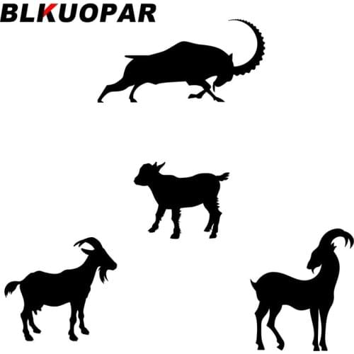 BLKUOPAR for Mountain Goat Car Stickers Personality Vinyl Decals Anime Car Accessories Waterproof Windshield Luggage Decor