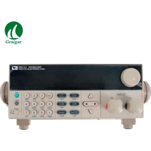 High performance and affordable single channel DC electronic load IT8511A+ high resolution voltage(0.1mV)