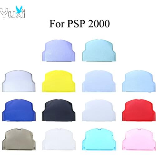 YuXi 14 Colors For PSP2000 Battery Back Cover Protective Case Replacement For Sony PSP 2000 Series