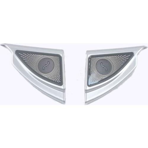For Toyota Highlander 2021 2022 Audio Loudspeaker Horn Decor Casing Shell Music Stereo A pillar speaker Tweeter cover trim