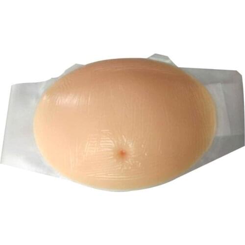 100% Silicone Gel Belly False Pregnant Tummy Artificial Stomach Free Shipping 1000-1500g/pc