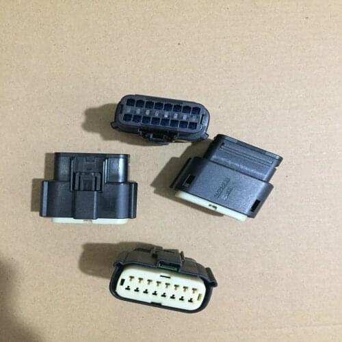 2/4/10pcs/lot Molex 16 Pin/Way Female Headlight Lamp Plug Connector For Ford Mondeo Focus Fiesta Edge EDGE 33472-1601 33472-1740
