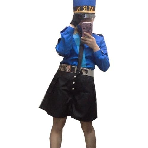 2018 Persona 5 Justin Cosplay Costumes P5 Women Suit School Uniform Cosplay