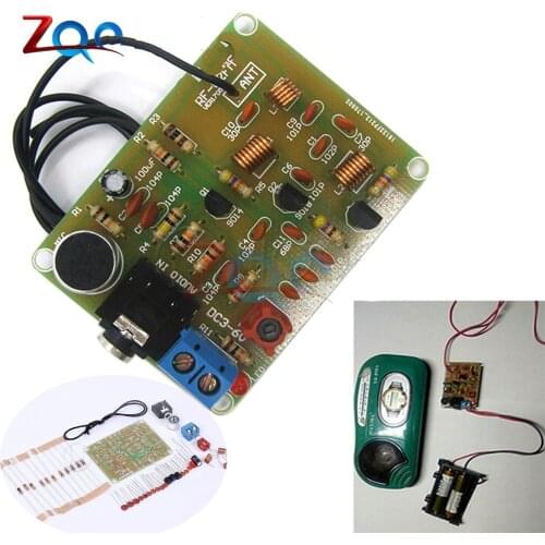 88-108MHz FM Frequency Modulation Wireless Microphone Module DIY Kits Transmitter Board Parts DC 3-6V FM Transmitter Module