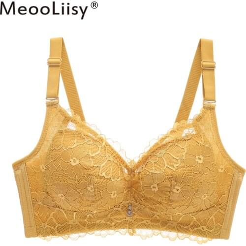 MeooLiisy Lace Trim Bralette Summer Wire Free Bra Thin Brassieres Womens Underwear Sexy Intimates Womens Lingerie Underwear