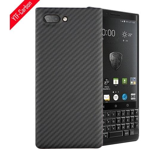 YTF-carbon real carbon fiber phone case for Blackberry KEY2 case Aramid fiber KEY2 LE ultra-thin ultra-light matte phone Cover