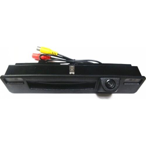 For Ford Focus 2015 HD 1090K CCD 1/3'' Car rearview reverse backup parking vehicle camera Trunk switch handle
