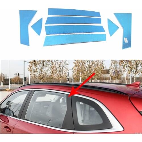 For Haval Jolion 2021 Car Window Center Pillar Sticker Film Trim Exterior Decoration Exterior Accessories
