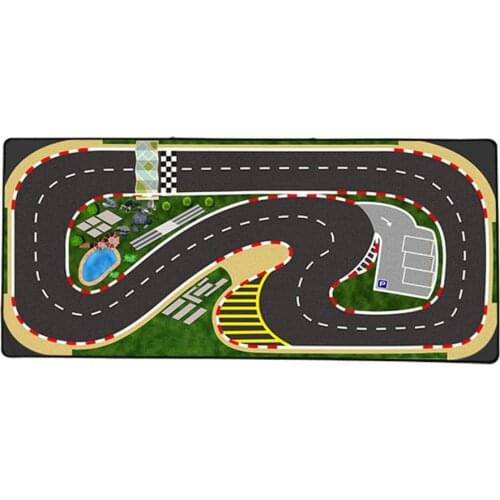 Roads Rug Fun Sound Insulation Multi Color Road Traffic Play Mat Car Sound Shield For Bedroom Educational Toy Games for Children