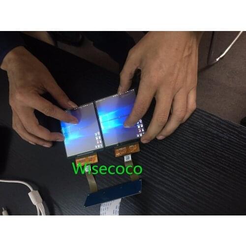Dual 1080p 3.81 inch oled screen with no dizzy feeling 90HZ fresh rate for DIY VR