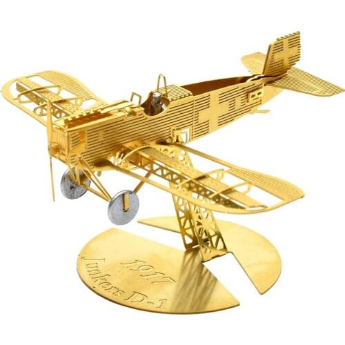 1/160 3D Metal Puzzle Airplane Model Assembly Mini Aircraft Model Kit Assemble Models Children Christmas Gift 2020 New Arrival