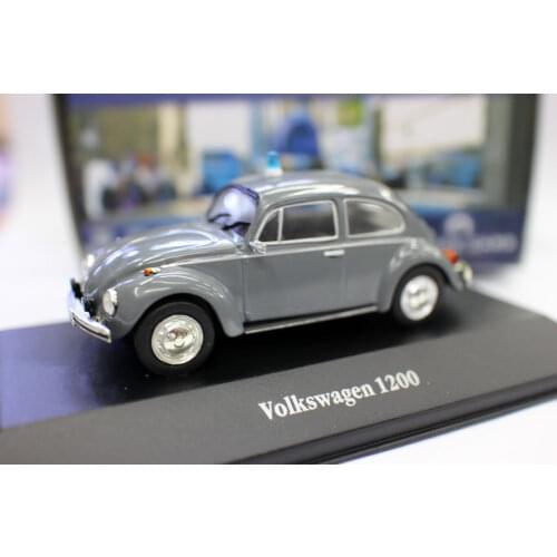 Atlass 1/43 VW beatles 1200 Collection Metal Die-cast Simulation Model Cars Toys