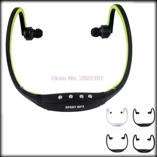 By DHL or EMS 200 pieces Sport Wireless Earphones Headphones Music MP3 Player TF Card FM radio Headset MP3
