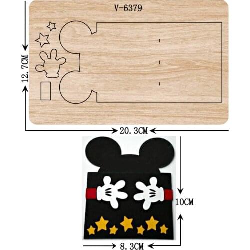 New package wooden dies cutting dies for scrapbooking Multiple sizes V-6379