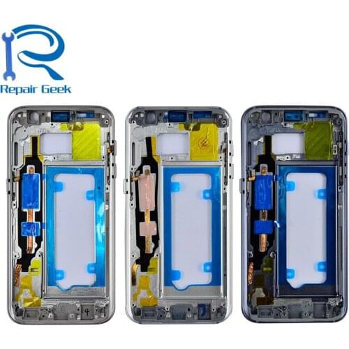 Middle Housing Frame Bezel For Samsung Galaxy S7 G930 G930F G930P G930V G930A Middle Chassis Plate Bezel Replacement Parts