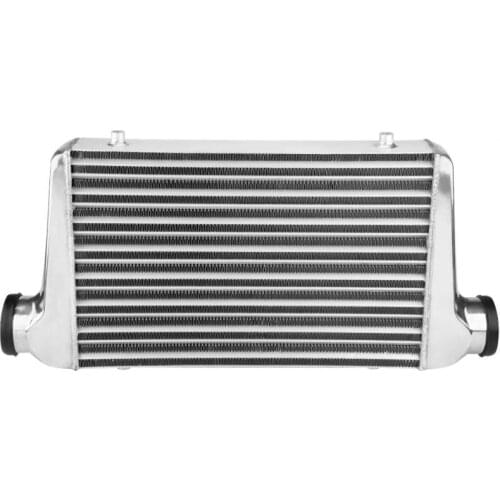 Universal Car Engine Turbo Cooling Network Aluminum Front Mount Intercooler 460mm*300mm*76mm Aluminum Intercooler Accessorie NEW