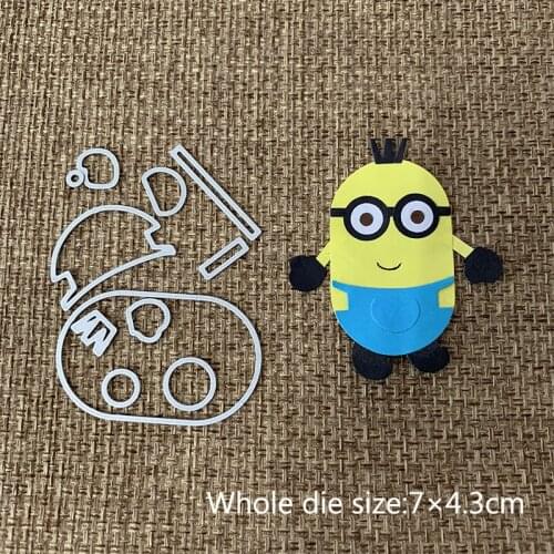 XLDesign Craft Metal Cutting Dies cut die lovely Little yellow boy Scrapbooking Paper Card Craft Album DIY Embossing Die Cuts