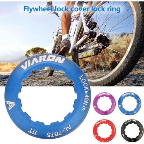 VIARON Protective Flywheel Lockring High Quality Duarble Corrosion Resistant Aluminum Alloy Waterproof Flywheel Lockring Cycling