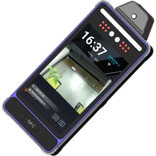 2.0MP Starlight Living Body Face Recognition Terminal LCD Screen Face Access Control System Binocular Face Recognition Camera