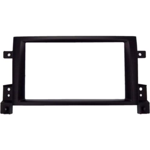 Double 2 Din Car Radio Fascia DVD Player Panel Dash fascia fit for Suzuki Grand Vitara 2005+ Audio Frame Trim kit facia Bezel