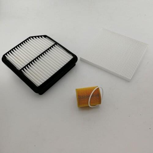 3 pieces a set Air filter oil filter Air conditioning filter for FAW BESTURN X40