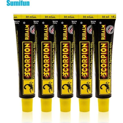 5pcs 30g Scorpion Ointment Powerful Efficient Relief Muscle Pain Headache Neuralgia Acid Stasis Rheumatism Arthritis Cream