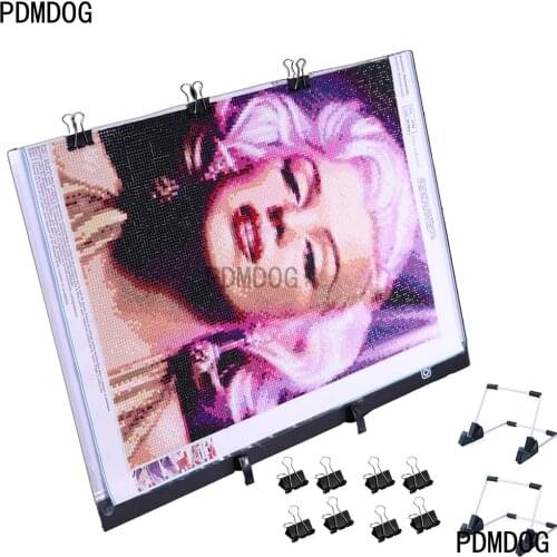 A3 Large Size LED Drawing Tablet Led Light Board Diamond Painting Accessories Tool Kits Diamond Embroidery Eye Protection
