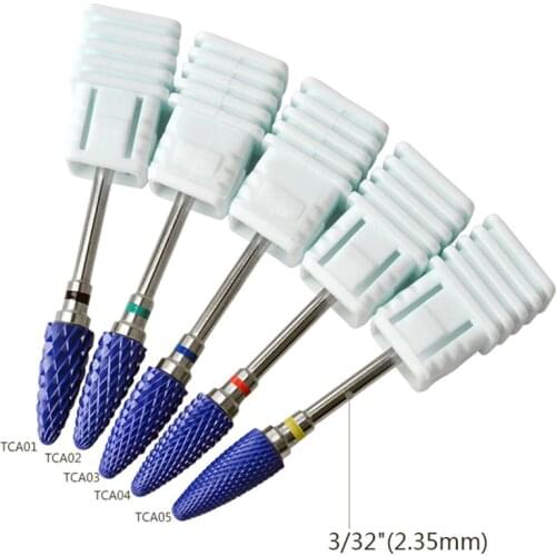 1Pc Nails Accessories Nails Milling Cutters Nail Drill Bits Ceramic Nail Art Grinding Stone Head Bit Ceramic Pedicure Tools