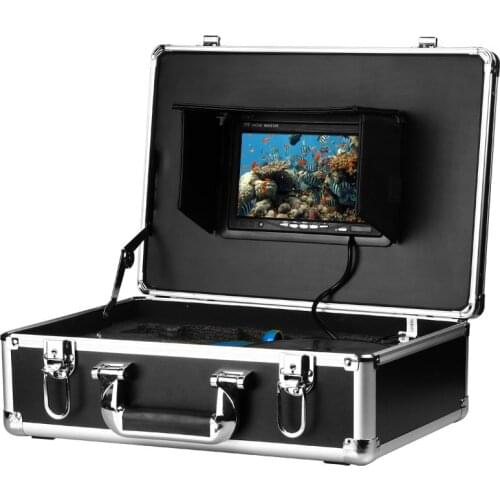 20m cable Fish Camera with 7 inch TFT color monitor Underwater fishing Camera system
