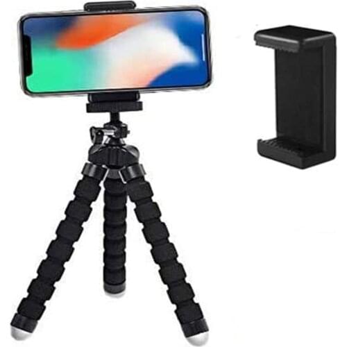 Octopus Mini Tripod Bracket Portable Flexible Smartphone Clip Holder Action Camera Stent Smartphone Tripods Foldable Desktop