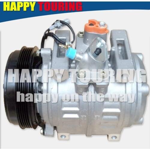 New 10P30C AC A/C Compressor For TOYOTA COASTER BUS 12V /24V PV5 447220-1101 4472201101 447220-0394 4472200394
